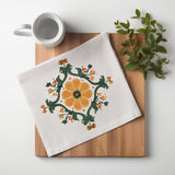 The Poppy Tile - Tea Towel | Poppy + Pacific | California