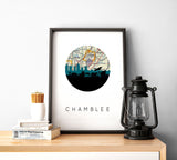 Chamblee, Georgia | Landmark | Art Print