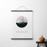 Chandler, Arizona | Landmark | Art Print