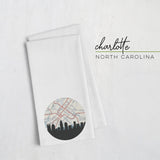 Charlotte, North Carolina | Landmark | Tea Towel
