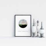 Chattanooga, Tennessee | Landmark | Art Print