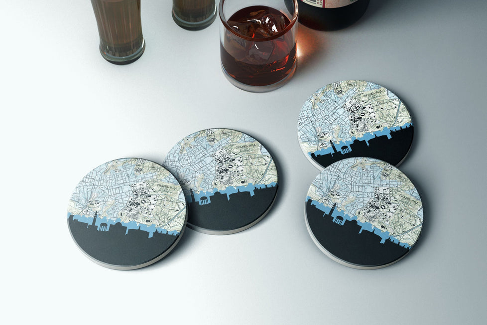 Chapel Hill, North Carolina | Landmark | Coaster Set