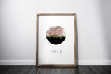 Chico, California | Landmark | Art Print
