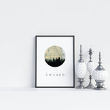 Chicago, Illinois | Landmark | Art Print