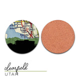 Clearfield, Utah | Landmark | Coaster Set