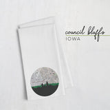 Council Bluffs, Iowa | Landmark | Tea Towel