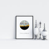 Columbia, Missouri | Landmark | Art Print