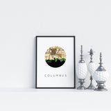 Columbus, Indiana | Landmark | Art Print