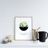College Park, Georgia | Landmark | Art Print