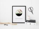Coronado, California | Landmark | Art Print