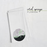 Coral Springs, Florida | Landmark | Tea Towel