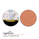 Cupertino, California | Landmark | Coaster Set