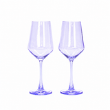 Lady Lavender - Colored Wine Glass