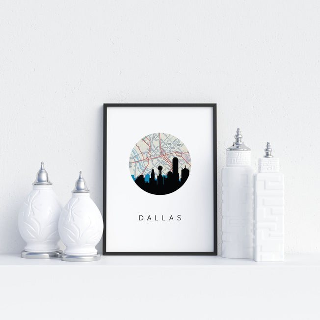 Dallas, Texas | Landmark | Art Print