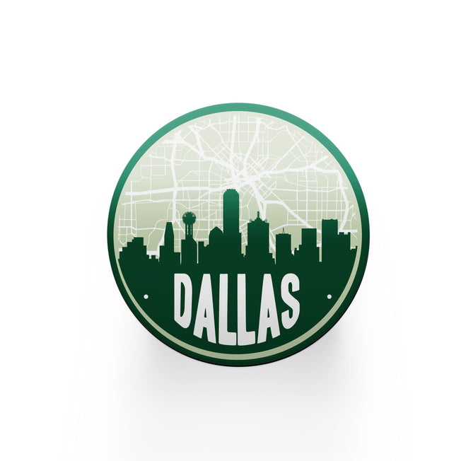 Dallas, Texas | Grid | Coaster Set