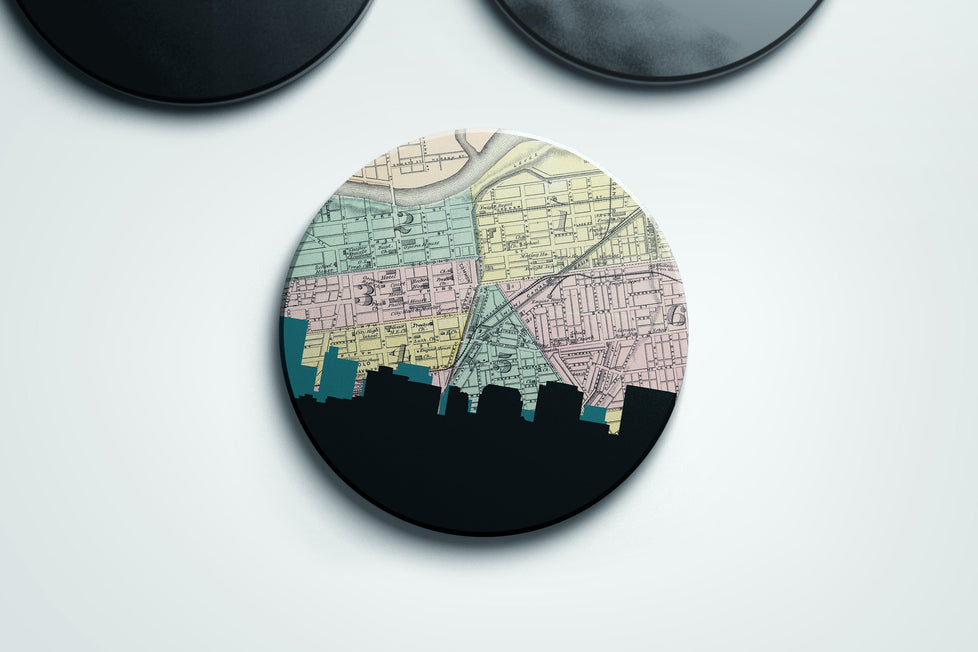 Dayton, Ohio | Landmark | Coaster Set