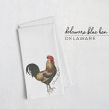 Delaware State Bird | Flora & Fauna Tea Towel