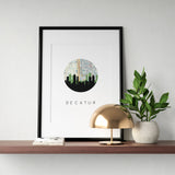 Decatur, Georgia | Landmark | Art Print