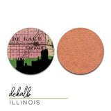 Dekalb, Illinois | Landmark | Coaster Set