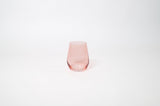 Tickle Me Pink - Stemless Colored Wine Glass