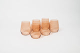 Brown Sugar - Stemless Colored Wine Glass
