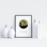 Durham, North Carolina | Landmark | Art Print