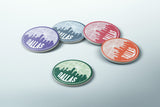 Dallas, Texas | Grid | Coaster Set