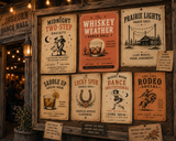 Prairie Lights Dance Hall — Art Print | Dust + Denim