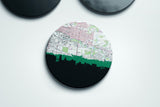 East Lansing, Michigan | Landmark | Coaster Set