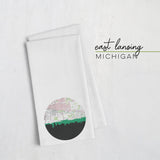 East Lansing, Michigan | Landmark | Tea Towel