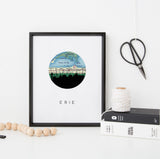 Erie, Pennsylvania | Landmark | Art Print