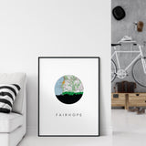 Fairhope, Alabama | Landmark | Art Print