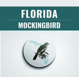 Florida State Bird | Flora & Fauna Coaster Set