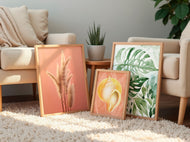 The Water Set — 3-Print Gallery Wall | Salt + Citrus | Florida