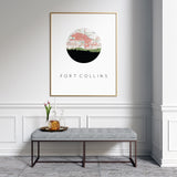 Fort Collins, Colorado | Landmark | Art Print