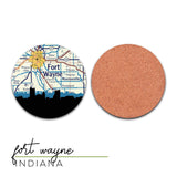 Fort Wayne, Indiana | Landmark | Coaster Set