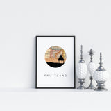 Fruitland, Idaho | Landmark | Art Print