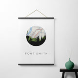 Fort Smith, Arkansas | Landmark | Art Print