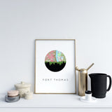 Fort Thomas, Kentucky | Landmark | Art Print