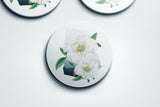 Georgia State Flower | Flora & Fauna Coaster Set
