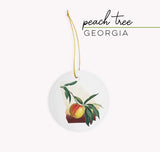 Georgia State Flower | Flora & Fauna Ornament