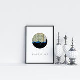 Gainesville, Florida | Landmark | Art Print