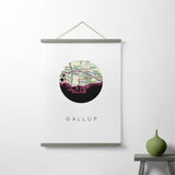 Gallup, New Mexico | Landmark | Art Print