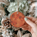 Blood Moon Ornament — Georgia Night Sky
