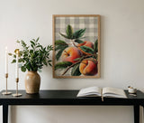 Elbert County — Georgia Peach Botanical Art Print