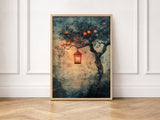 Lantern Tree — Georgia Night Landscape Art Print