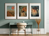 Wren — Porch + Peach Portrait Print