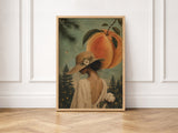 Wren — Porch + Peach Portrait Print