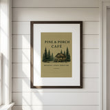 Breakfast, Lunch & Porch Time — Pine & Porch Café Art Print