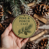 Pine & Porch Café Ornament — Pine Branch — Georgia Porch + Peach Collection